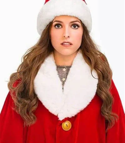 Noelle Kringle Red Christmas Costume Coat