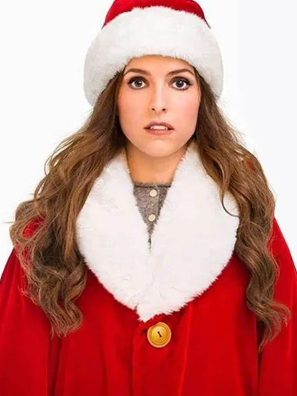 Noelle Kringle Red Christmas Costume Coat