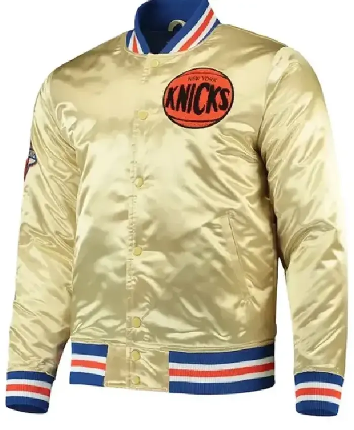 Ny Knicks 1970 Golden Jacket Ny Knicks 1970 Golden Jacket