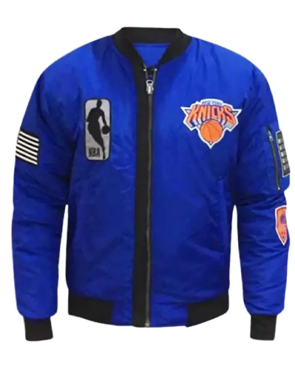 Ny Knicks Black History Collection Flight Jacket Ny Knicks Black History Collection Flight Jacket