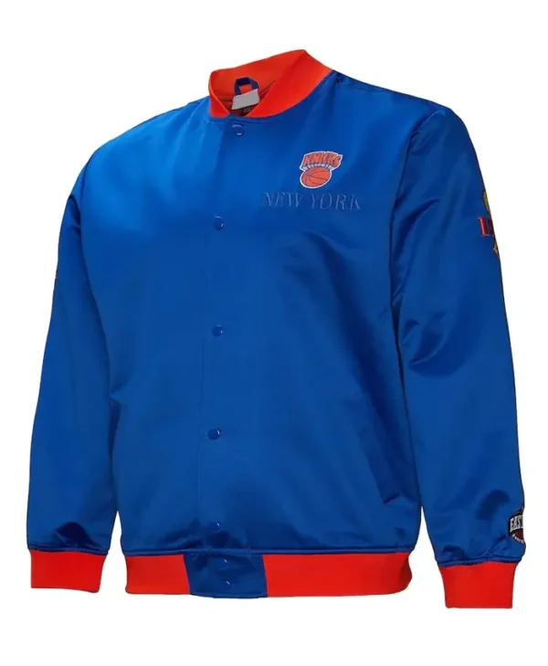 Ny Knicks Og 3.0 Blue Satin Jacket