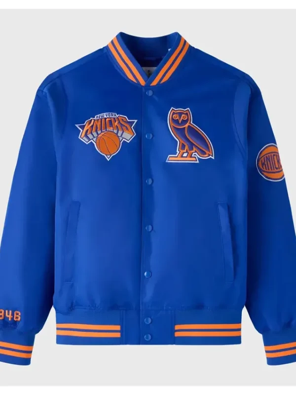 Ny Knicks Ovo Blue Jacket