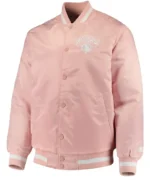 Ny Knicks Pink Satin Jacket