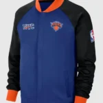Ny Knicks Showtime Black And Blue Varsity Jacket