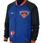 Ny Knicks Showtime Varsity Black And Blue Jacket