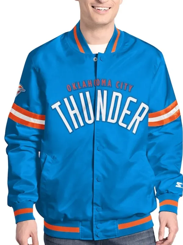 OKC Scout Varsity Satin Jacket