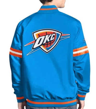 OKC Scout Varsity Satin Jacket