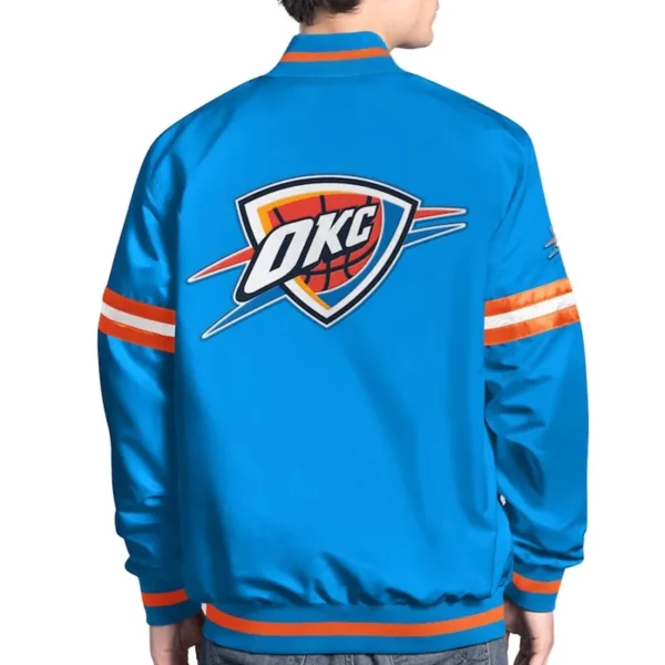 OKC Scout Varsity Satin Jacket
