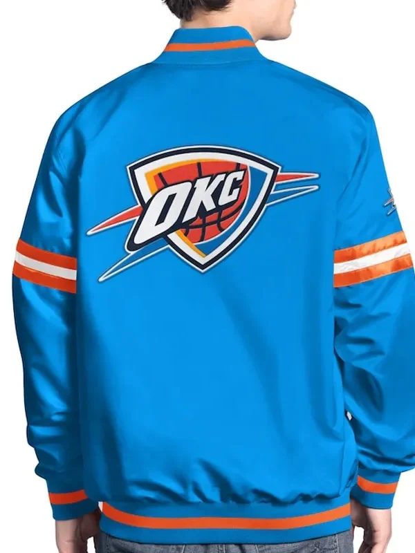 OKC Scout Varsity Satin Jacket
