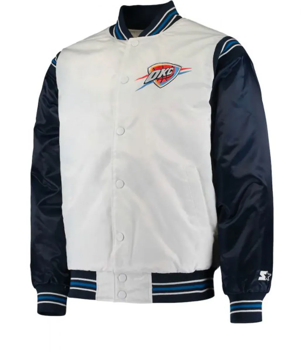 OKC Starter Satin Jacket OKC Starter Satin Jacket