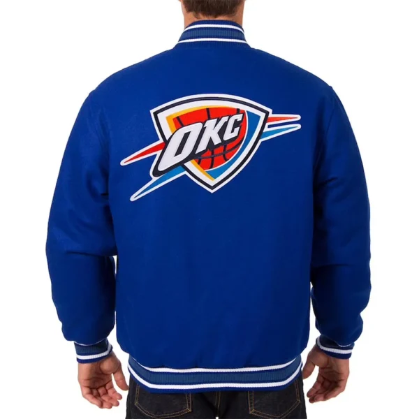 OKC Varsity Royal Blue Wool Jacket