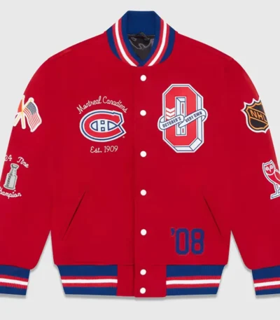 OVO Montreal Canadiens Varsity Jacket