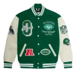 OVO NY Jets Green Varsity Jacket