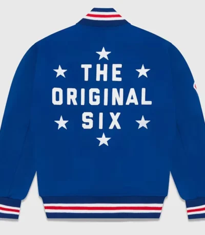 OVO New York Rangers Varsity Jacket