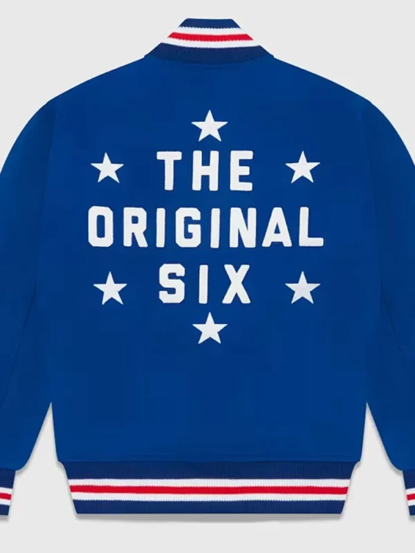 OVO New York Rangers Varsity Jacket