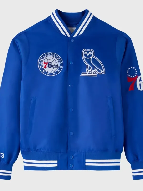 OVO Philadelphia 76ers Blue Jacket
