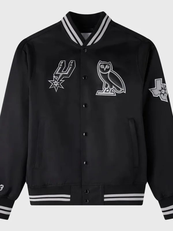 OVO San Antonio Spurs Black Jacket