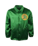 Oakland A’s 1971 Green Satin Windbreaker Jacket