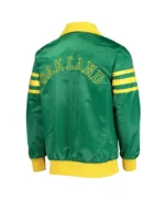 The Captain III Oakland A’s Cooperstown Collection Kelly Green Jacket