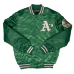 Oakland Athletics Anniversary Satin Jacket
