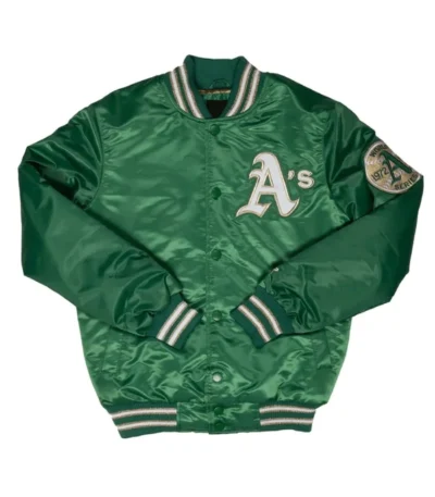 Oakland Athletics Anniversary Satin Jacket