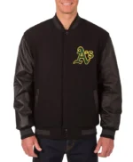 Oakland Athletics Black Varsity Jacket