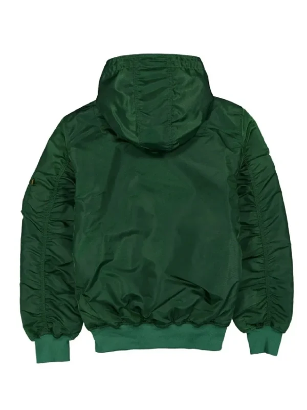 Historic L-2B Oakland Athletics Hooded Bomber Jacket