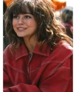 Off Campus Allie Hayes Red Bomber Jacket