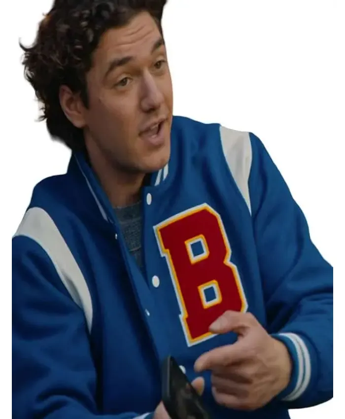 Off Campus Garrett Graham Blue Varsity Jacket Off Campus Garrett Graham Blue Varsity Jacket