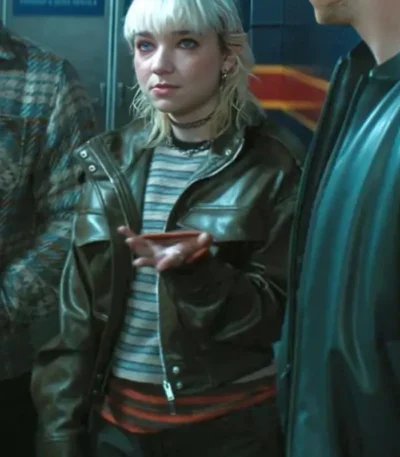 Off Campus Jules Logan Leather Jacket