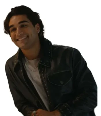 Off Campus Justin Kohl Black Leather Jacket