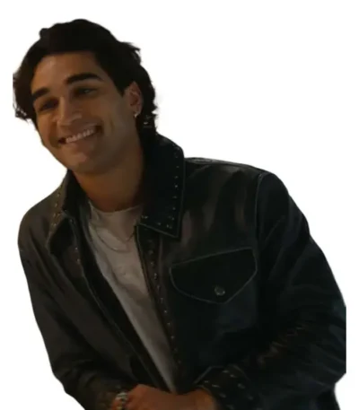 Off Campus Justin Kohl Black Leather Jacket