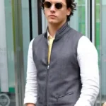 Off Campus Press Tour Garrett Graham Grey Vest