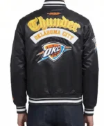 Oklahoma City Thunder Best of Rib Satin Jacket