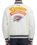 Oklahoma City Thunder Best of Rib Satin Jacket