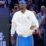 Oklahoma City Thunder Nike 2025 Finals Champions Jacket