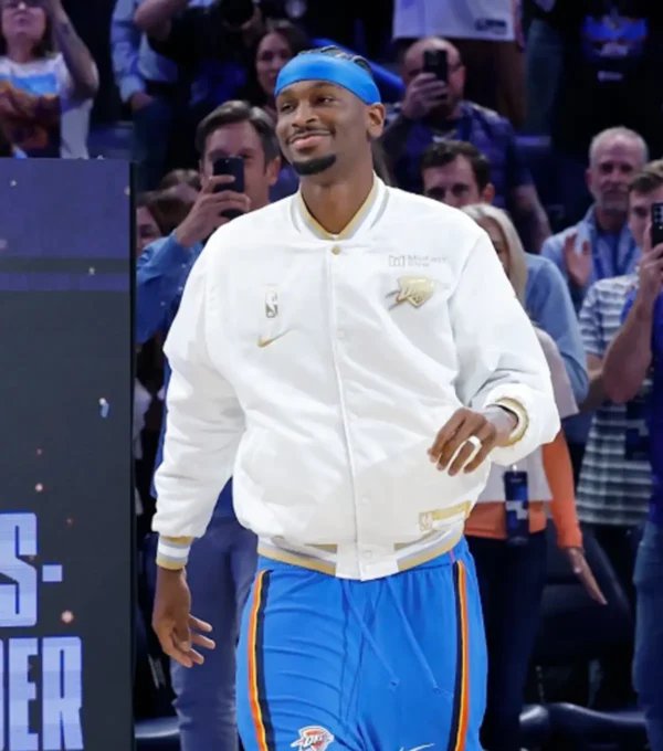 Oklahoma City Thunder Nike 2025 Finals Champions Jacket