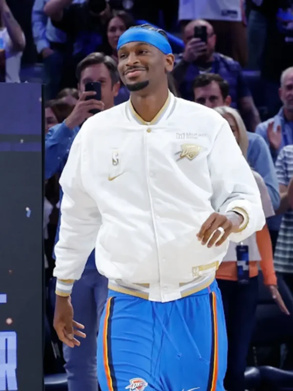 Oklahoma City Thunder Nike 2025 Finals Champions Jacket