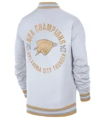 Oklahoma City Thunder Nike 2025 Finals Champions Jacket
