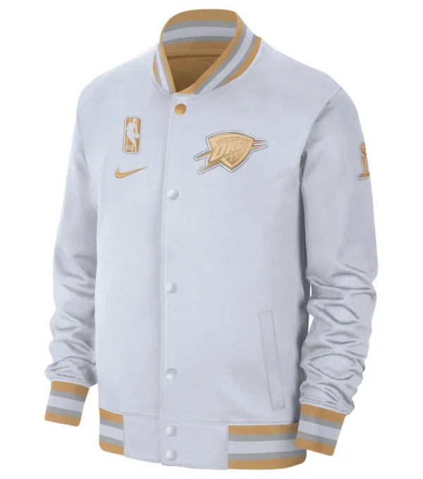 Oklahoma City Thunder Nike 2025 Finals Champions Jacket