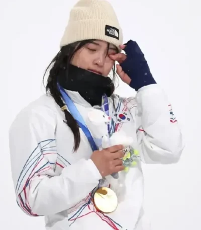 Olympic 2026 Choi Ga-on White Jacket