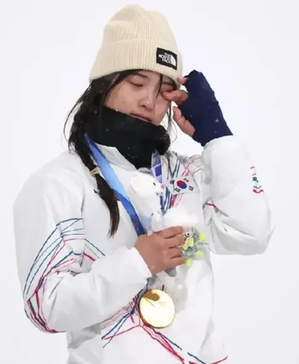Olympic 2026 Choi Ga-on White Jacket