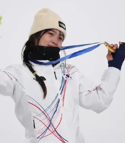 Olympic 2026 Choi Ga-on White Jacket