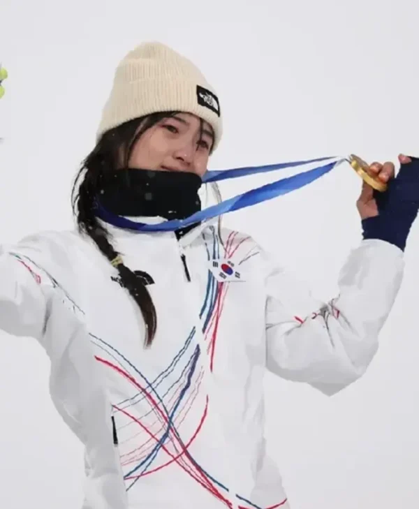 Olympic 2026 Choi Ga-on White Jacket