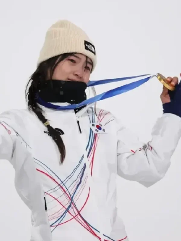 Olympic 2026 Choi Ga-on White Jacket