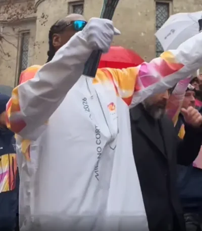 Olympic 2026 Snoop Dogg Torchbearer Jacket