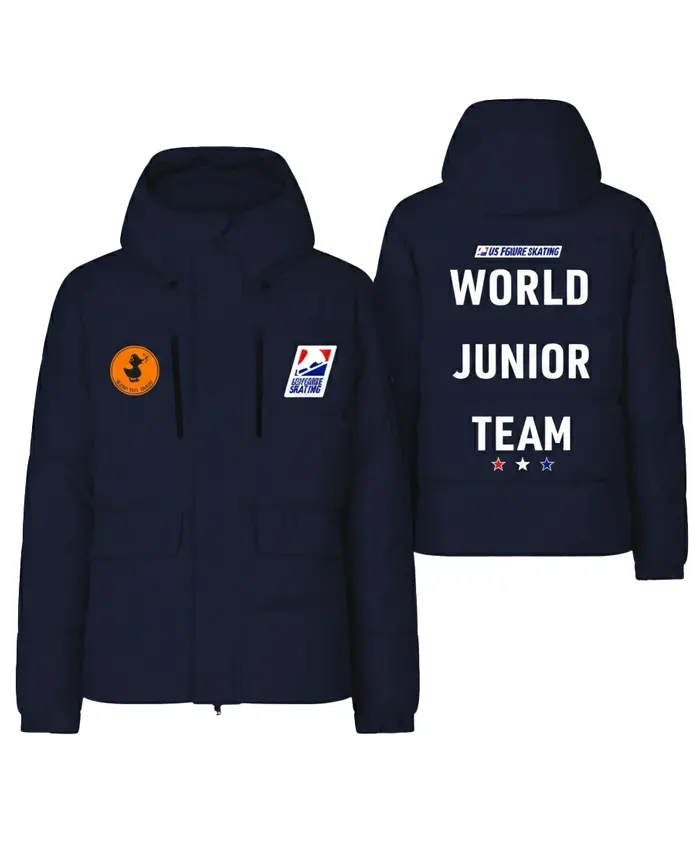 Olympic World Junior Team Blue Jacket Olympic World Junior Team Blue Jacket