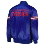 Philadelphia 76ers Pick & Roll Royal Blue Jacket