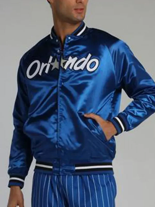 Orlando Magic Blue Lightweight Satin Jacket
