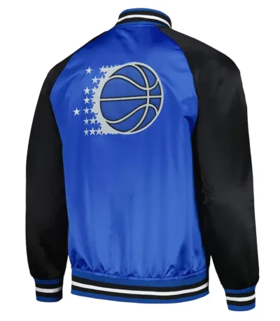 Orlando Magic Double Clutch Blue Satin Jacket